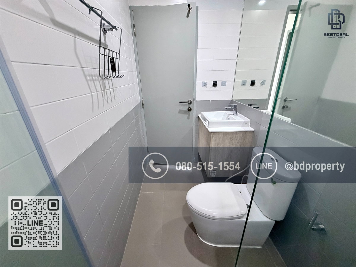 รูป Bestdeal ให้เช่า ขนาด 2 ห้องนอน 45 sqm.เฟอร์นิเจอร์และเครื่องใช้ไฟฟ้าครบพร้อมเข้าอยู่ 24,000 บาท/เดือน “IDEO MOBI RAMA 9” ใกล้MRTและเซ็นทรัลพระราม 9  - รูปที่ 14/17