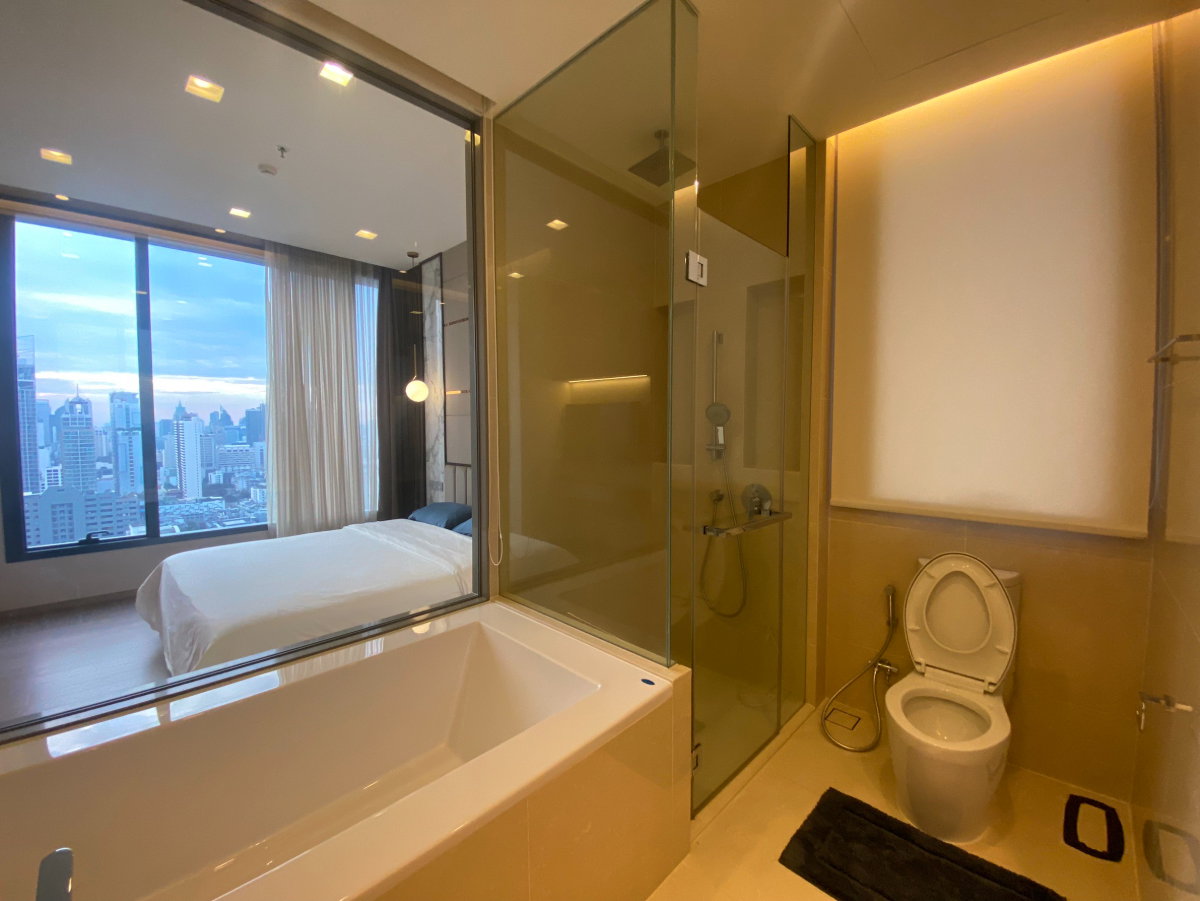 รูป The Esse Asoke - 2 ห้องนอน/ 2 ห้องน้ำ, ชั้น 27, วิวเมือง, ห้องมุม - รูปที่ 16/19