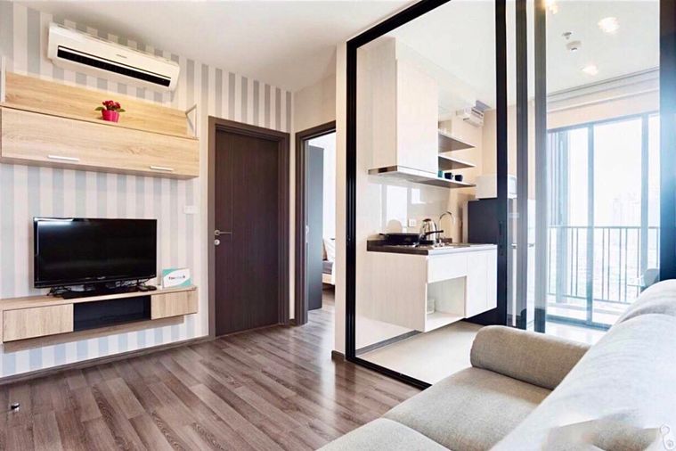 🆙👉 ให้เช่า คอนโด The Base Park West 🔥🔥 ราคาดีมาก ห้องสวย เฟอร์ครบ 🚆ใกล้ BTS อ่อนนุช ✅30sq.m. ✨LINE : tng.first