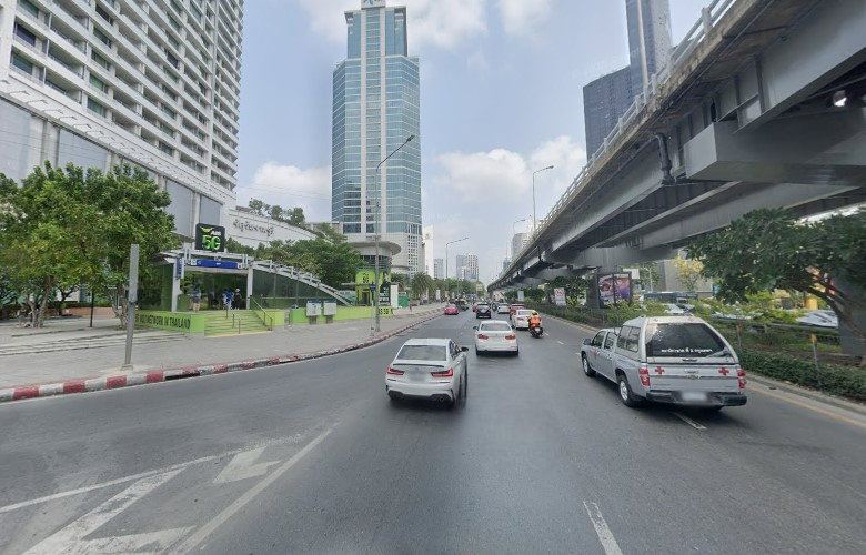 รูป ด่วน ! ให้เช่าที่ดิน ติดถนนพระราม 4 พื้นที่สีแดง ใกล้ MRT สามย่าน - รูปที่ 3/4