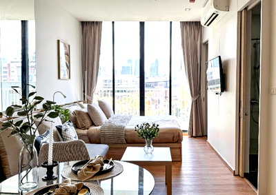 คอนโดให้เช่า : 🌟 Park 24 ( Park Origin Phrom Phong ( A24 )Size 30 SQ.M Type 1 Bedroom 1 Bathroom On the 4th Floor  Rental.23,000 THB