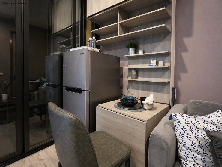 รูป คอนโด 1 ห้องนอน ขาย KnightsBridge Prime On Nut เฟอร์ครบ ใกล้ BTS อ่อนนุช - U5795681 - รูปที่ 6/8