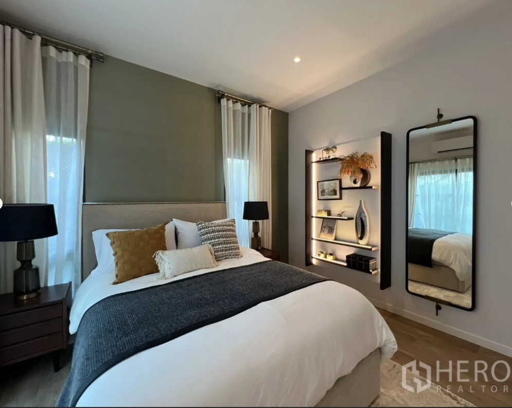 รูป ให้เช่าบ้านเดี่ยว 4 ห้องนอน โครงการเศรษฐสิริ บางนา กม.10 ตำบลบางพลีใหญ่ อำเภอบางพลี จังหวัดสมุทรปราการ HRE00485 - รูปที่ 18/46