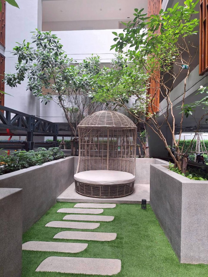 รูป ให้เช่า ESQUE Sukhumvit 101/1  ** 17,000 บ./ด. **  ขนาด 34 ตร.ม.  1ห้องนอน 1ห้องน้ำ  ชั้น2 & 6 - รูปที่ 25/27