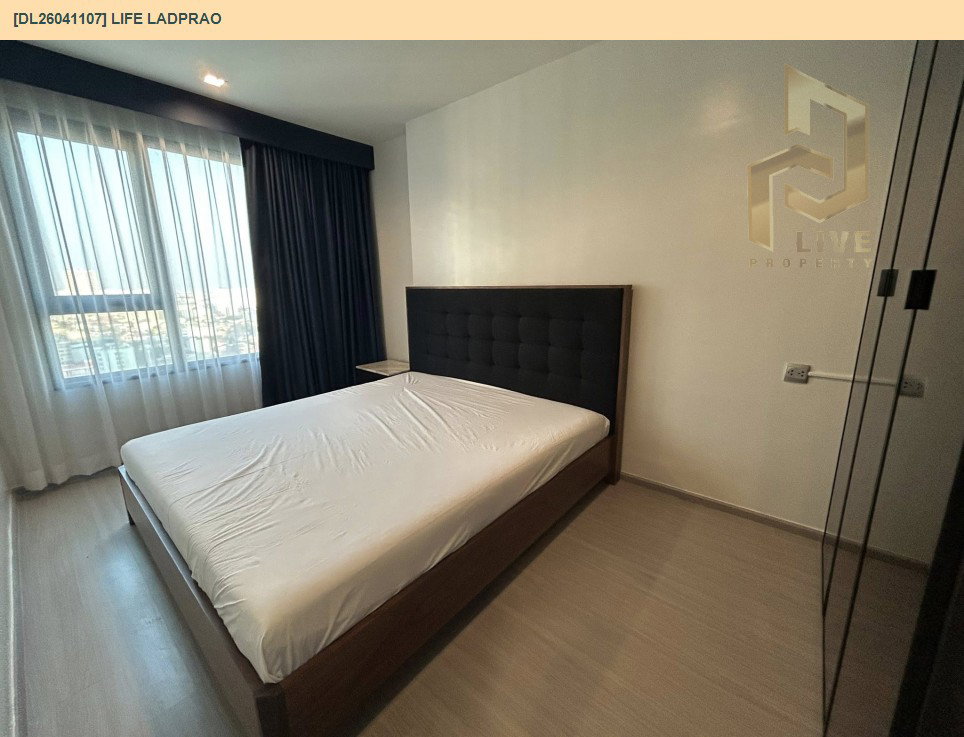 รูป DL26041107 ให้เช่าคอนโด ไลฟ์ ลาดพร้าว (Life Ladprao) ใกล้ BTS ห้าแยกลาดพร้าว พร้อมเข้าอยู่ โทรด่วน 0614453194 LineID @162cjixi - รูปที่ 3/7