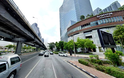 เช่าที่ดิน ชาญอิสสระ ทาวเวอร์ : ด่วน ! ให้เช่าที่ดิน ติดถนนพระราม 4 พื้นที่สีแดง ใกล้ MRT สามย่าน