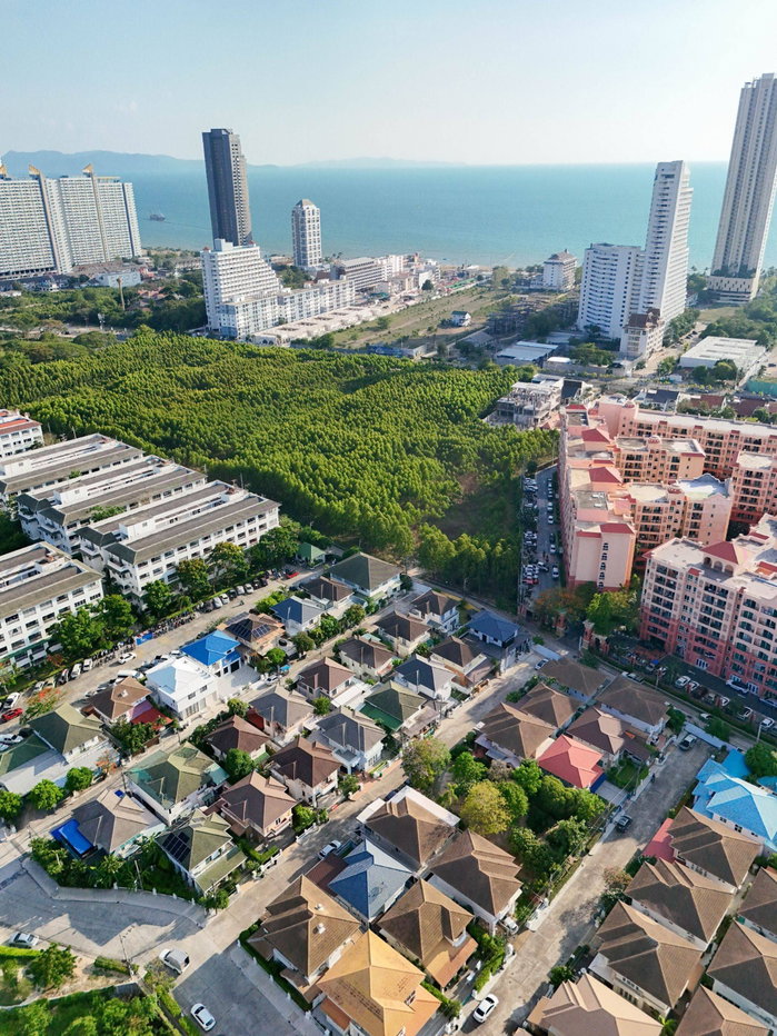 รูป ขายบ้านเดี่ยวสองชั้น พัทยา ตกแต่งพร้อมเข้าอยู่ ใกล้ทะเลหาดจอมเทียน - รูปที่ 28/28