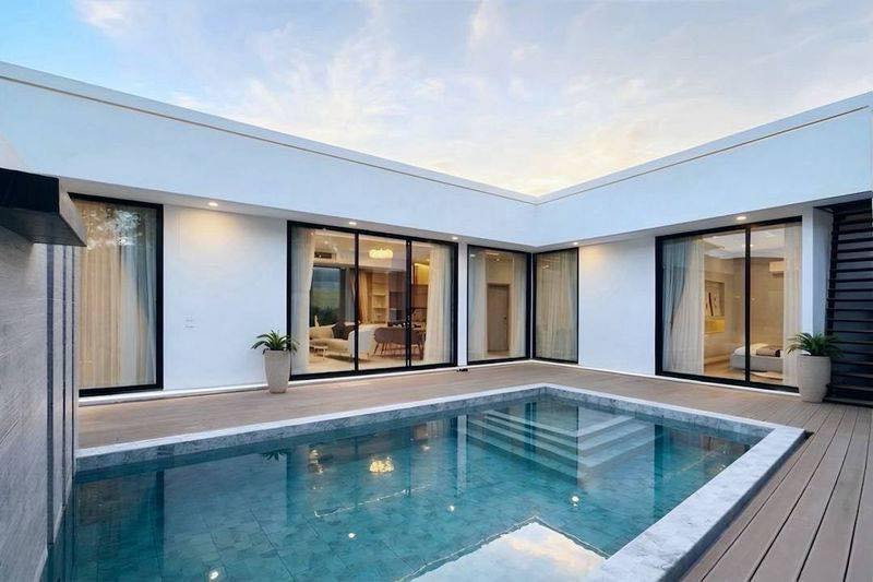 รูป KT0408🚵Pool Villa ใกล้สวนสุขภาพหนองปรือ 3ห้องนอน 70ตรว🏊พร้อมสระว่ายน้ำ🌷สวน🪑เฟอร์นิเจอร์🌠ลานดาดฟ้า - รูปที่ 2/18
