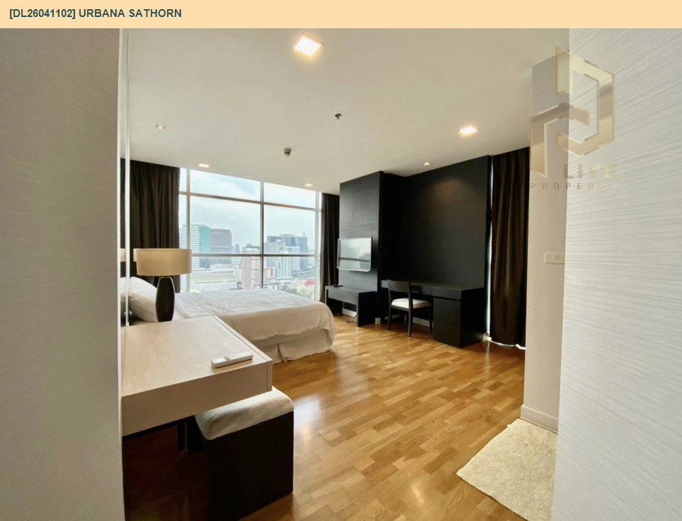 รูป DL26041102 ให้เช่าคอนโด เออร์บาน่า สาทร (Urbana Sathorn) ใกล้ BTS ช่องนนทรี พร้อมเข้าอยู่ โทรด่วน 0800343450 LineID @655ebbvc - รูปที่ 4/21