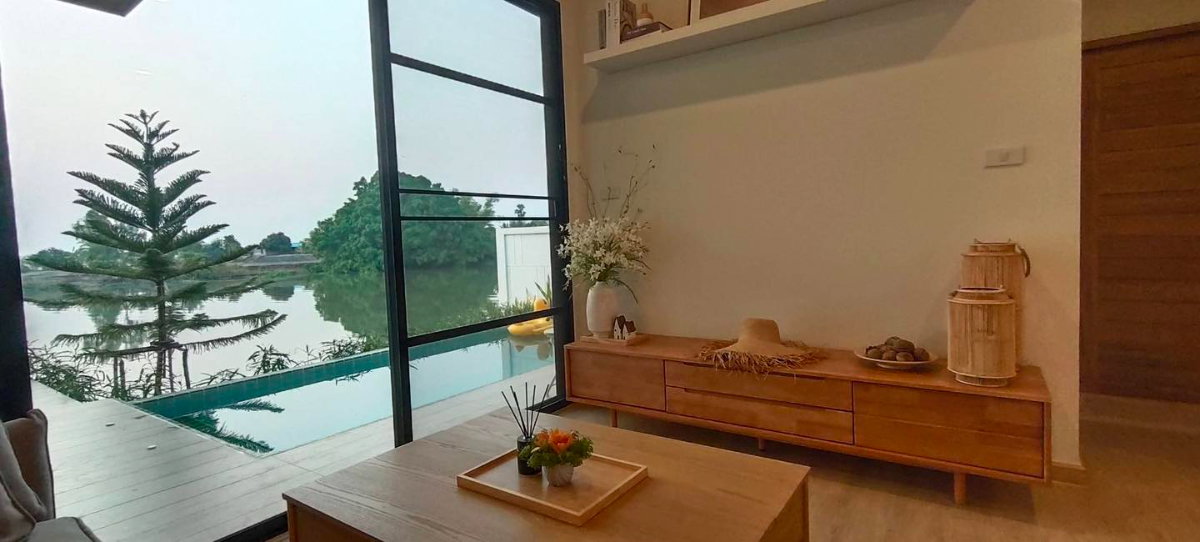 รูป [ขาย] พูลวิลล่าส่วนตัว, บ้านพักตากอากาศ - River Nature Pool Villa ปราจีนบุรี - รูปที่ 9/10