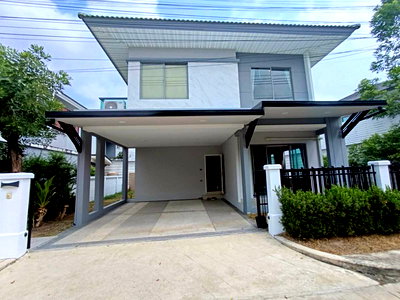 ขายบ้านเดี่ยว : 💛❤️💙(ขาย)บ้านเดี่ยวหลังมุมหน้าบ้านไม่ชนใคร📍ใกล้ SISB นนทบุรี   🏡 เพอร์เฟค เพลส แจ้งวัฒนะ 2