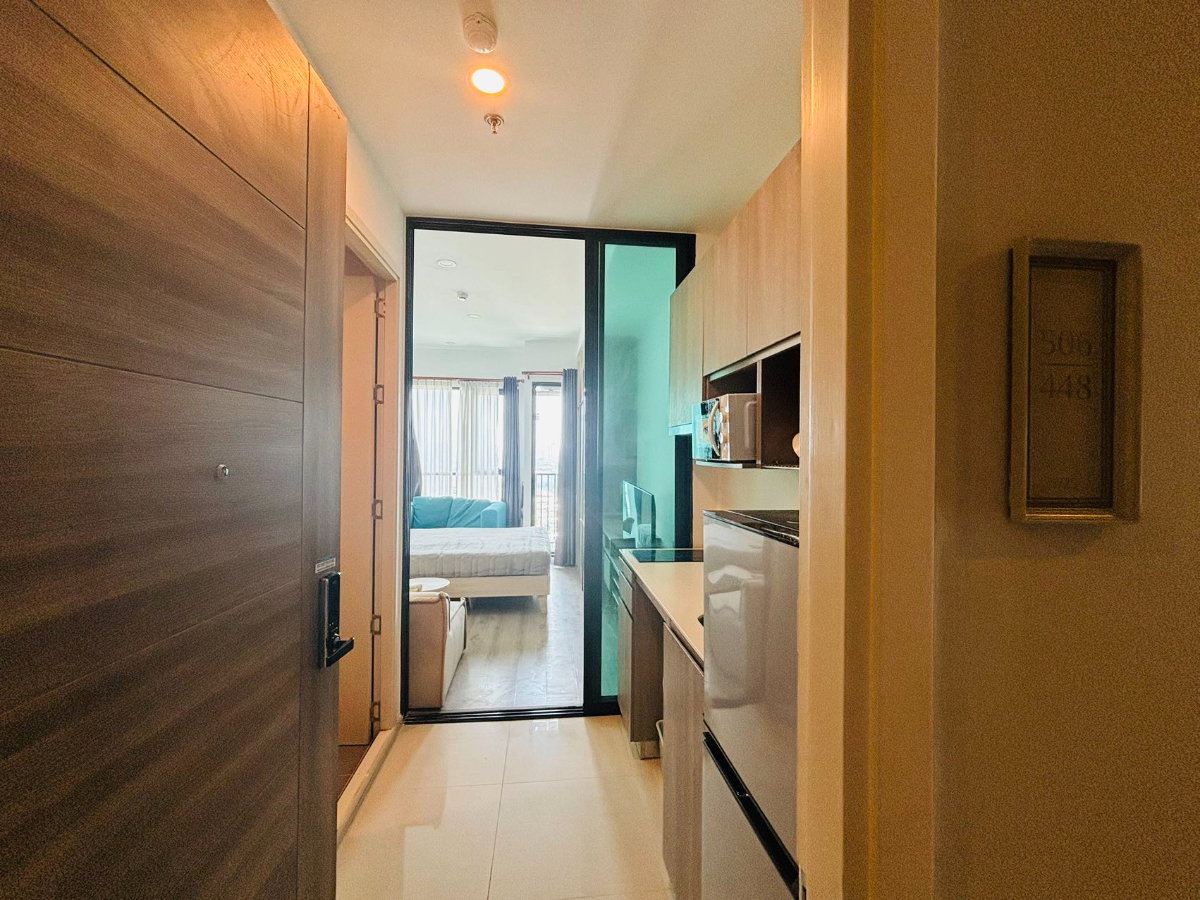 รูป ไนท์บริดจ์ คอลลาจ รามคำแหง | Modern Living ใกล้ MRT แยกลำสาลี 10,000 บาท / เดือน - รูปที่ 1/5