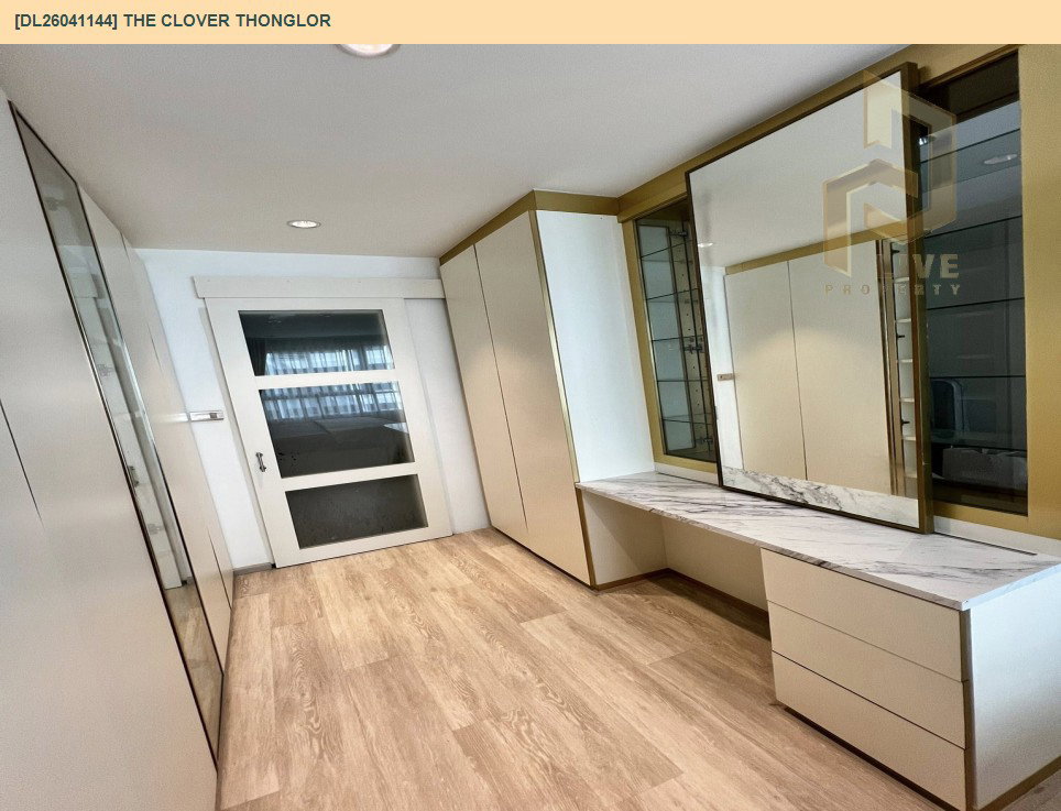 รูป DL26041144 ให้เช่าคอนโด เดอะ โคลเวอร์ ทองหล่อ (The Clover Thonglor) ใกล้ BTS ทองหล่อ พร้อมเข้าอยู่ โทรด่วน 0800343450 LineID @655ebbvc - รูปที่ 18/19