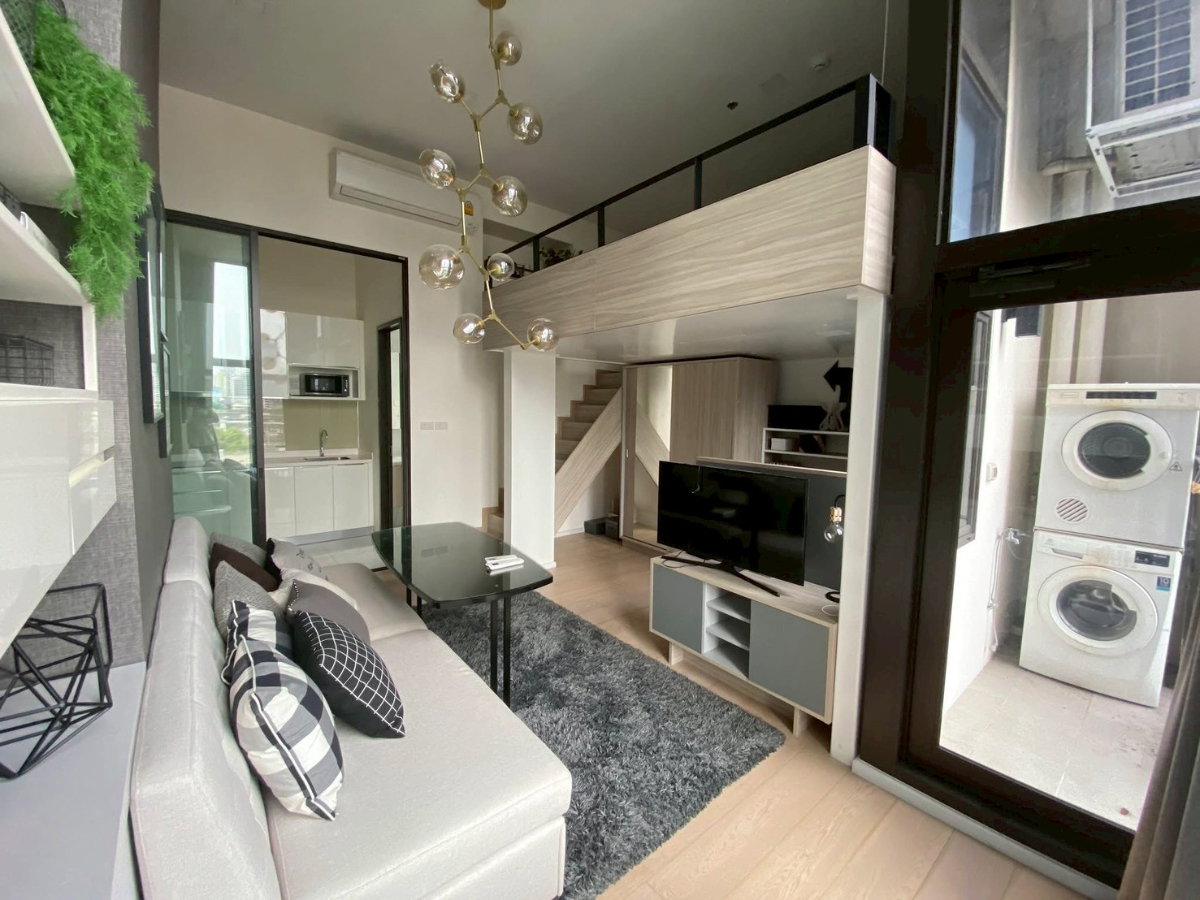 รูป 🟪🟦🟩🟨🟧 ให้เช่า Chewathai Residence Asoke 📍MRT พระราม 9 🛎️🛎️ | 𝗟𝗶𝗻𝗲@: @𝗮𝘀𝘀𝗲𝘁𝘀𝗽𝗿𝗼 - รูปที่ 1/11