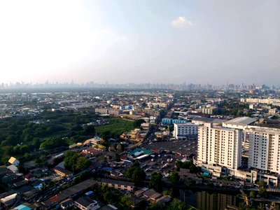 Condos for rent : For Rent The Metropolis Samrong Condominium 1 Bedroom 1 Bathroom 35 Sq.m.  on 27th Floor Fully Furnished  Rental Price 12,000 Baht/month
