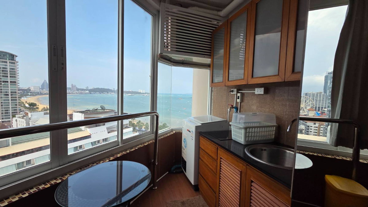 รูป ⛵ Mark land ⛵ Sea view / 14F / Studio room >> THB18,000/month彡 - รูปที่ 7/15
