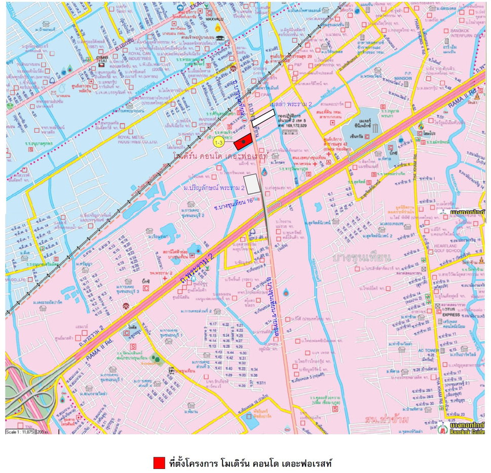 รูป ห้องชุด/คอนโดมิเนียม 26.28 ตร.ม. ห้องชุด โมเดิร์น คอนโด เดอะ ฟอเรสท์  [ชั้น 2 อาคาร B] บางขุนเทียน กรุงเทพมหานคร 2.2M - รูปที่ 11/13