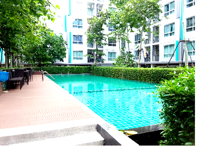 ขายคอนโด : ห้องชุด/คอนโดมิเนียม 28 ตร.ม. ห้องชุด เดอะนิช ไอดี เสรีไทย [เฟส 1 ชั้น 4 อาคาร B] คันนายาว กรุงเทพมหานคร 1.7M