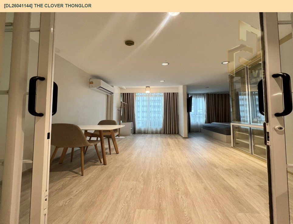 รูป DL26041144 ให้เช่าคอนโด เดอะ โคลเวอร์ ทองหล่อ (The Clover Thonglor) ใกล้ BTS ทองหล่อ พร้อมเข้าอยู่ โทรด่วน 0800343450 LineID @655ebbvc - รูปที่ 13/19