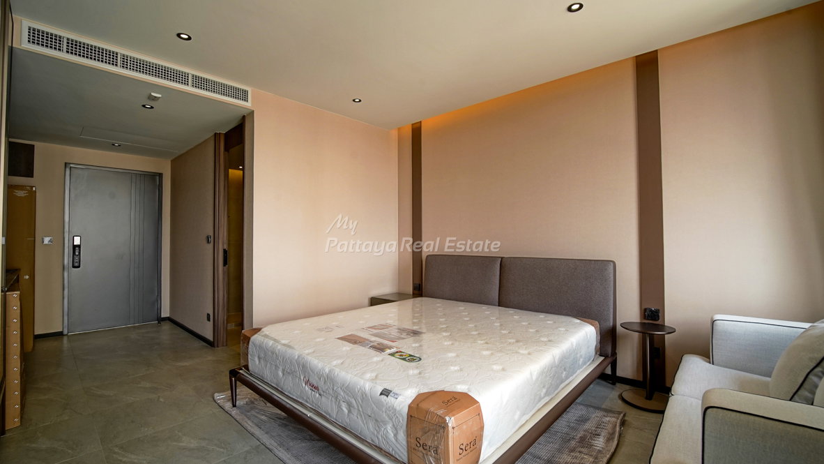 รูป 🛏️ Studio - 🛁 1 ห้องน้ำ - 🏙️ City View - 🇹🇭 ชื่อไทย - 🏢 The Panora Estuaria Na-Jomtien - รหัส: PANOE06 - รูปที่ 3/13