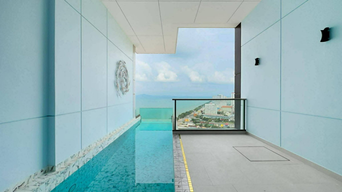 รูป ห้องชุดชั้นสูง วิวทะเล | หาดโคปาคาบานา จอมเทียน | 80 ตร.ม. | 11.9 ล้านบาท - รูปที่ 4/31