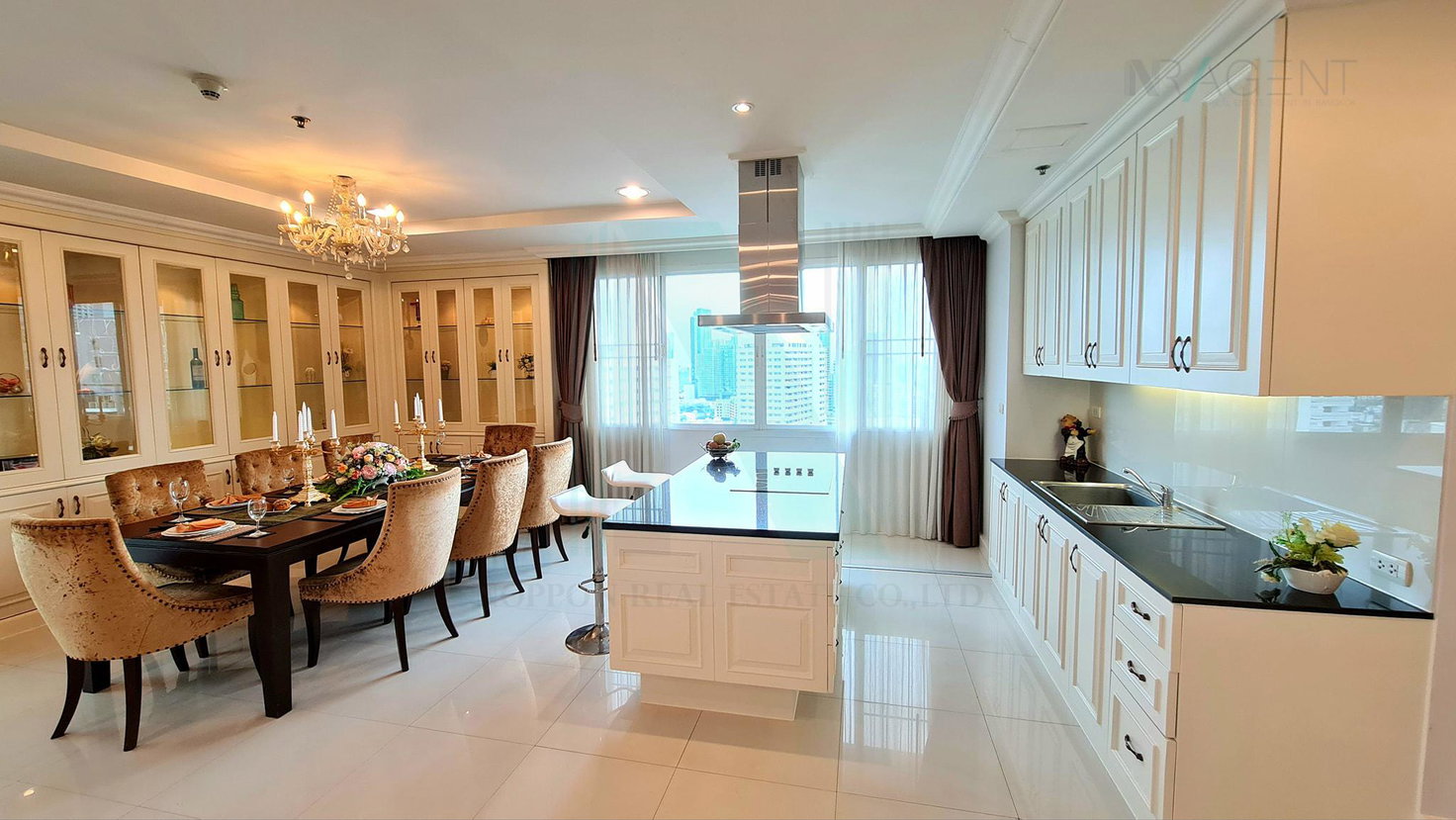 รูป 🚩 ให้เช่าคอนโด ปิยะทิพย์ เพลส อาคาร 1 ชั้น 24 Duplex 4 ห้องนอน ขนาด 375.00 ตรม ใกล้ ใกล้ BTS พร้อมพงษ์ - รูปที่ 8/8