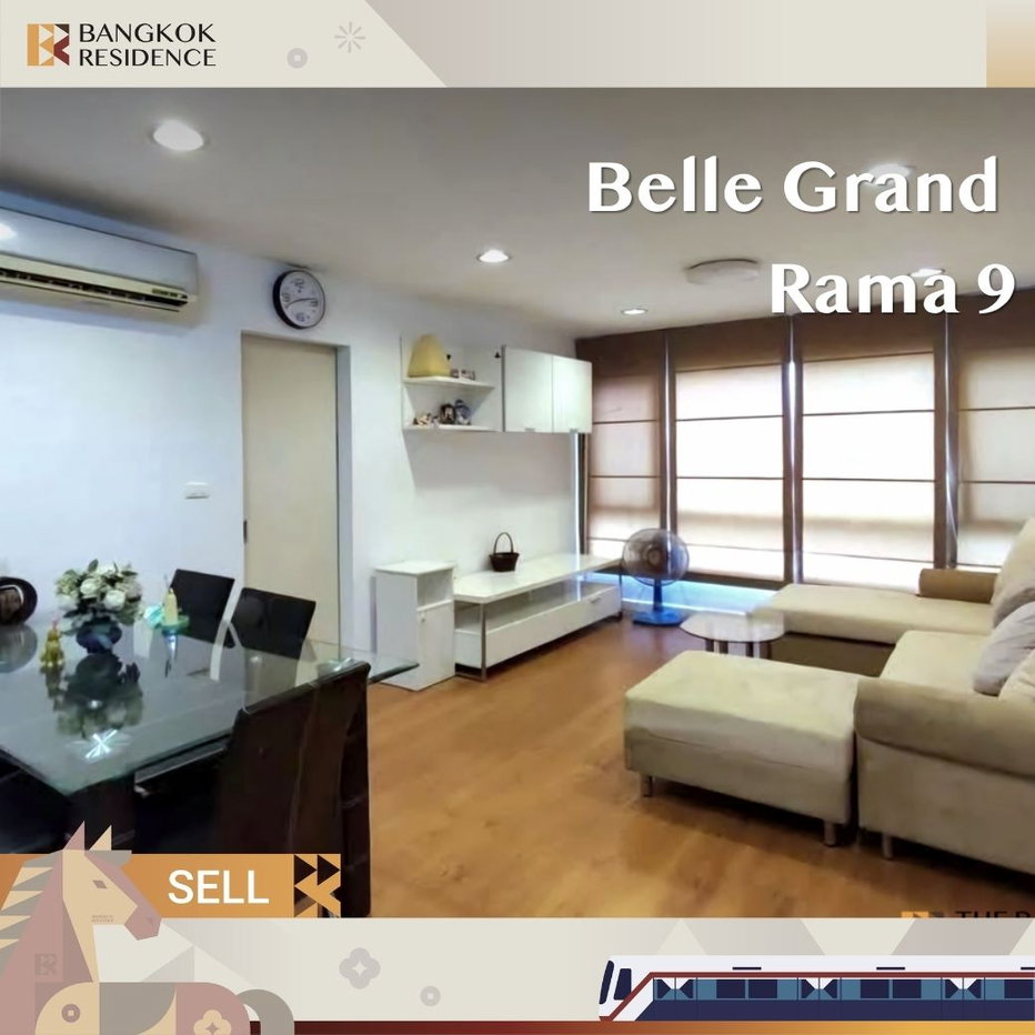 รูป 🌆ขายคอนโด Belle Grand Rama 9 ใกล้ Central พระราม 9 เดินทางสะดวก พร้อมอยู่ 🚆  - รูปที่ 1/10