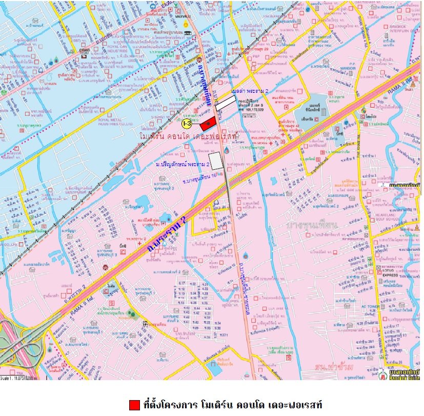 รูป ห้องชุด/คอนโดมิเนียม 26.18 ตร.ม. ห้องชุด โมเดิร์น คอนโด เดอะ ฟอเรสท์ [ชั้น 8 อาคาร B] บางขุนเทียน กรุงเทพมหานคร 2.3M - รูปที่ 12/13