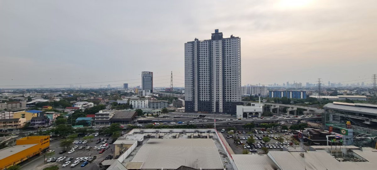 รูป ให้เช่าห้องแต่งพร้อม เฟอร์ครบ ห้องใหญ่ วิวดี ราคาถูก ใกล้ ARL และ MRT สถานีหัวหมาก - รูปที่ 13/13