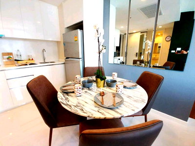 Condos for sale : ST528/For sale Nara 9 (Nara Nine) | 2 bedrooms, good floor, south facing breeze | near BTS Chong Nonsi