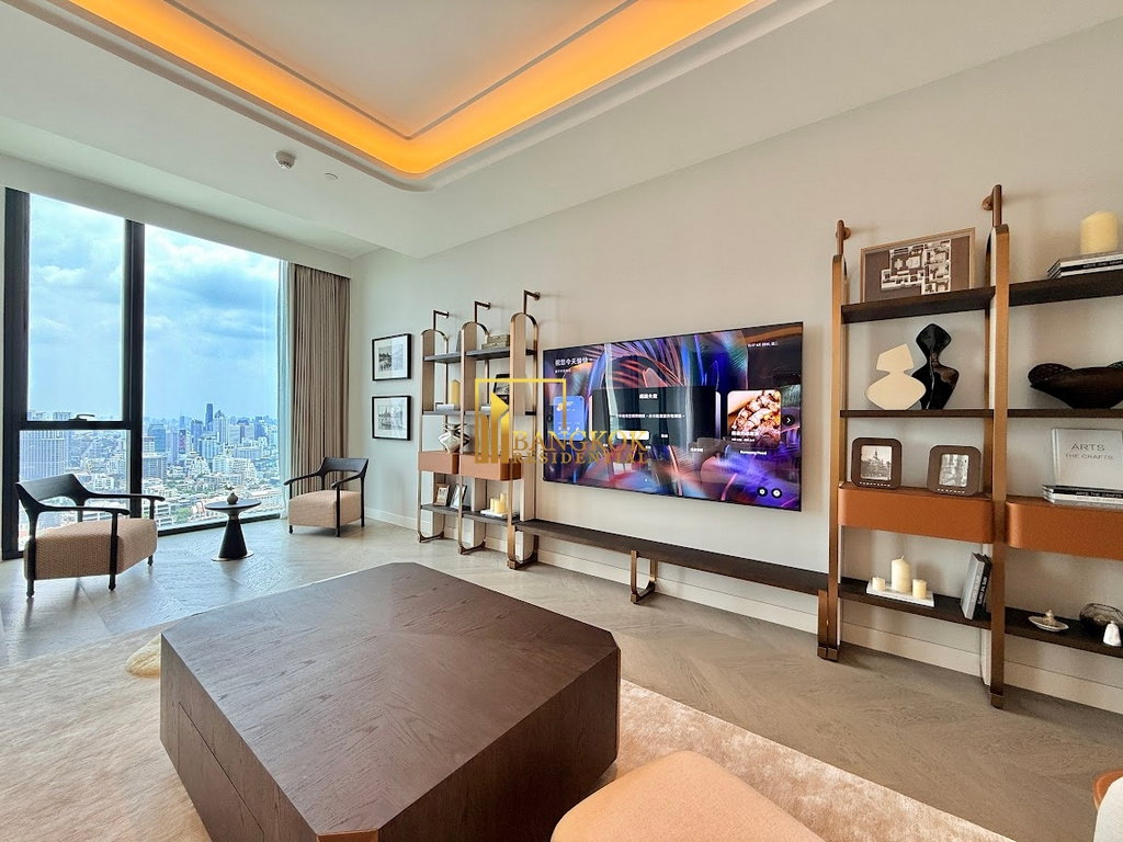รูป One 89 Wireless | Gorgeous 3 Bedroom Ultra-Luxury Condo - BR61392CD - รูปที่ 4/31