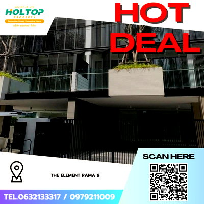 Home office for rent Assumption University Huamark Campus (Abac Huamark) : #Z5367💥 290469 🔥For Rent: The Element Rama 9