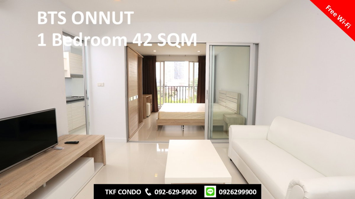 picture TKF Condo Room for Rent Near Sukhumvit 52 42 Sqm - 1/4
