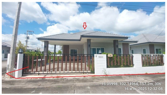 รูป บ้านเดี่ยว 70.9 ตร.วา โครงการ บ้านไอยรา 2 (บายพาส-จอหอ) นครราชสีมา เมืองนครราชสีมา นครราชสีมา 3.3M - รูปที่ 6/12