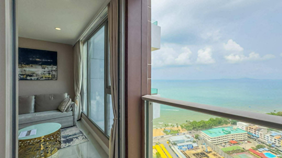 รูป ห้องชุดชั้นสูง วิวทะเล | หาดโคปาคาบานา จอมเทียน | 80 ตร.ม. | 11.9 ล้านบาท - รูปที่ 13/31