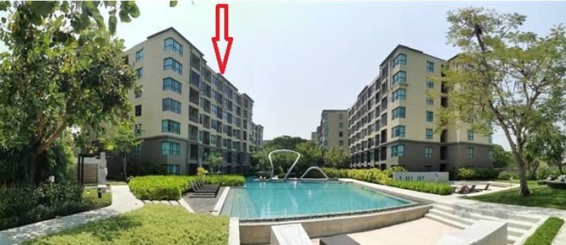 รูป ห้องชุด/คอนโดมิเนียม 40.49 ตร.ม. ห้องชุด เรน ชะอำ-หัวหิน [ชั้น 3 อาคาร B] ชะอำ เพชรบุรี 2.2M - รูปที่ 2/5