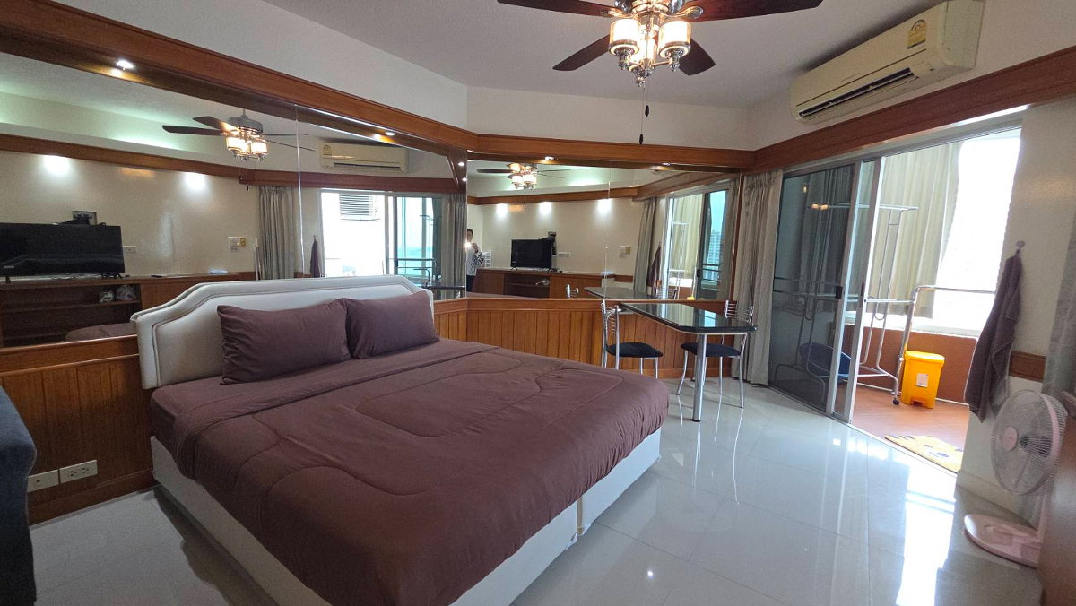 รูป ⛵ Mark land ⛵ Sea view / 14F / Studio room >> THB18,000/month彡 - รูปที่ 3/15