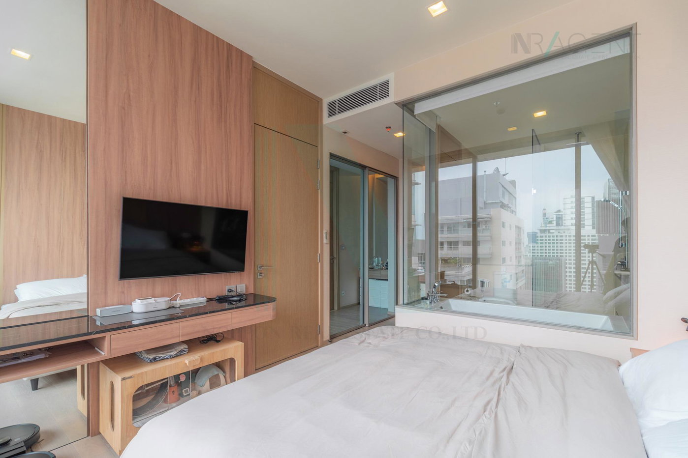 รูป 🚩 ขายคอนโด ดิ เอส อโศก อาคาร 1 ชั้น 28 1 ห้องนอน ขนาด 46 ตรม ใกล้ โรงเรียนวัฒนาวิทยาลัย - รูปที่ 5/8