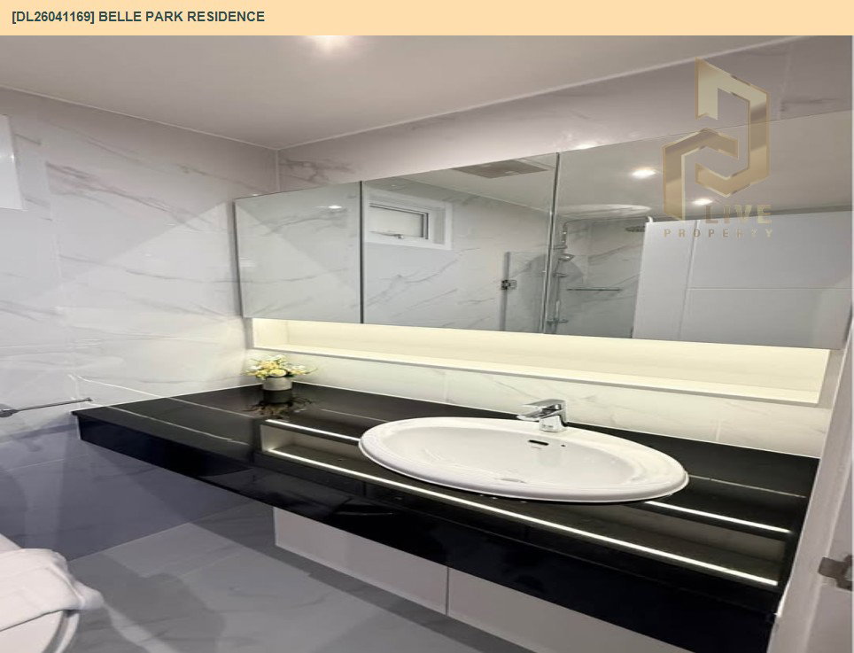 รูป DL26041169 ขายคอนโด เบล พาร์ค เรสซิเดนท์ (Belle Park Residence) ใกล้ BTS ช่องนนทรี พร้อมเข้าอยู่ โทรด่วน 0800343450 LineID @655ebbvc - รูปที่ 9/14