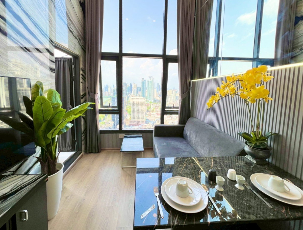 รูป Condo ย่านพระราม 4 เชื่อมอโศก | ห้องใหม่ | ชั้นสูง | วิวสูง | เงียบสงบ - รูปที่ 6/28