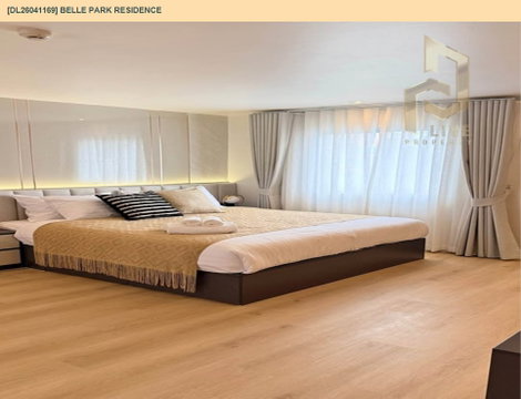 DL26041169 Condo for sale, Belle Park Residence near BTS Chong Nonsi, ready to move in, call urgently 0614453194 LineID @952jdxxk