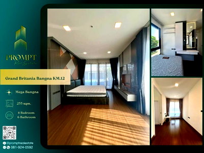 เช่าบ้านเดี่ยว บ.ศรีไทยวิศวภัณฑ์ : GH00063 - Grand Britania Bangna KM.12 : Mega Bangna