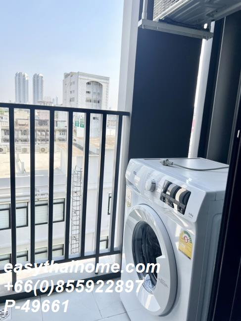รูป P-49661 วิวเมืองสวย! ชีวาทัย ปิ่นเกล้า 1 ห้องนอน ใกล้ MRT บางยี่ขัน 14,500 บาท | Line Id: @easythaihome | 085-592-2897 - รูปที่ 3/16