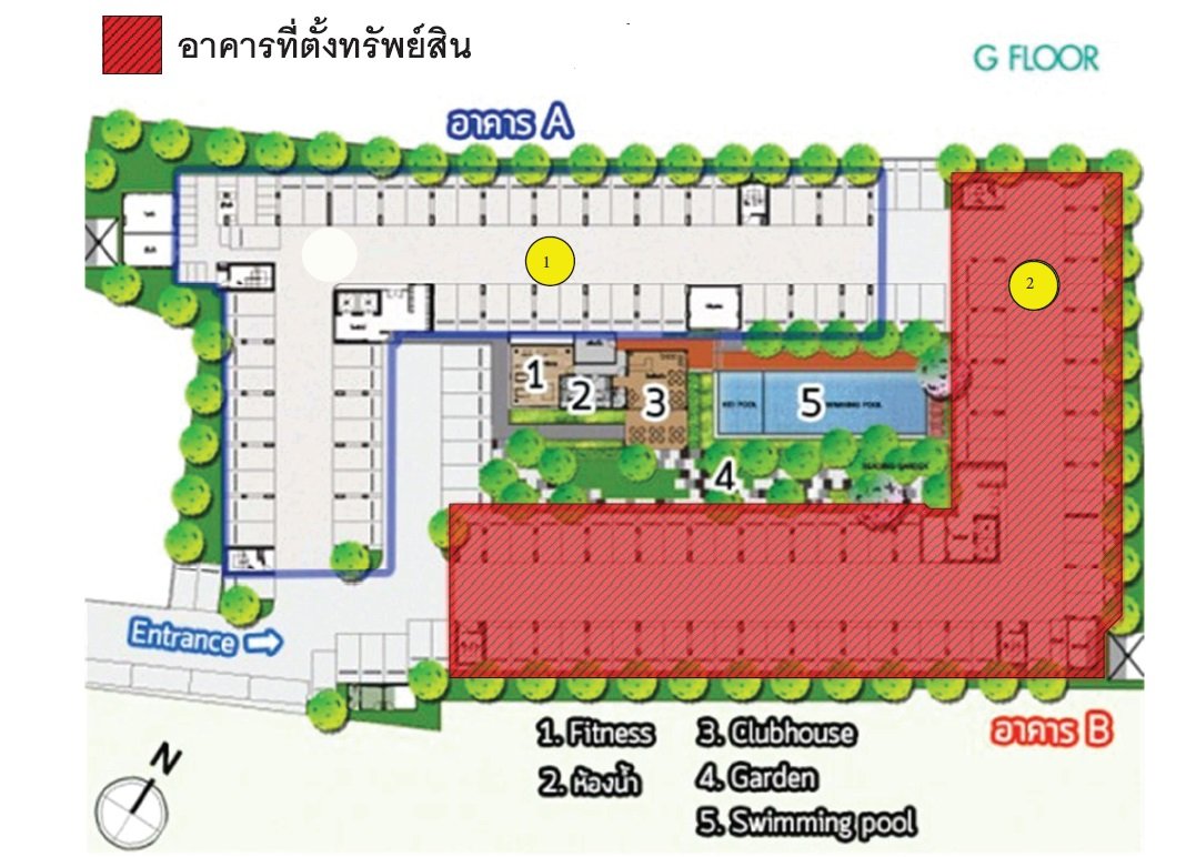 รูป ห้องชุด/คอนโดมิเนียม 28.24 ตร.ม. ห้องชุด เดอะนิช ไอดี เสรีไทย [เฟส 1 ชั้น 2 อาคาร B] คันนายาว กรุงเทพมหานคร 1.6M - รูปที่ 10/10