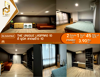 Condos for sale : DL26041160 Condo for sale, The Unique Ladprao 10 near MRT พหลโยธิน, ready to move in, call urgently 0653619502 LineID @952jdxxk