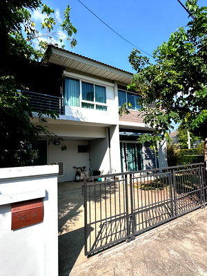 บ้านเดี่ยว วิทยาลัยเทคโนโลยีทปุมธานี : ขายบ้านเดี่ยว 2 ชั้น หลังมุม ที่ดินมากสุด หมู่บ้านเพอร์เฟคพาร์ครังสิต  บ้านกลาง ปทุมธานี ใกล้ฟิวเจอร์พาร์ครังสิต
