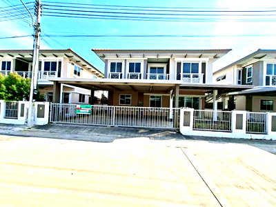 บ้านเดี่ยว สมุทรสาคร : บ้านเดี่ยว 54.8 ตร.วา ไอลีฟ ไพร์ม พระราม 2 กม.14 เมืองสมุทรสาคร สมุทรสาคร 5.9M