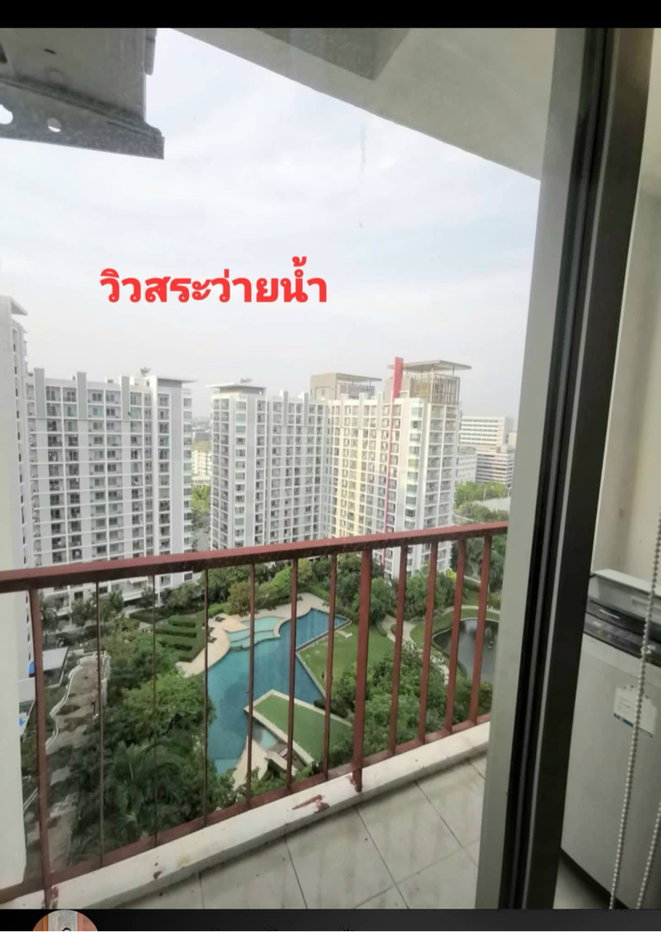 รูป ให้เช่าคอนโด The Parkland ศรีนครินทร์ ห้องใหญ่ วิวสระ ใกล้ BTS ศรีลาซาล - รูปที่ 7/24