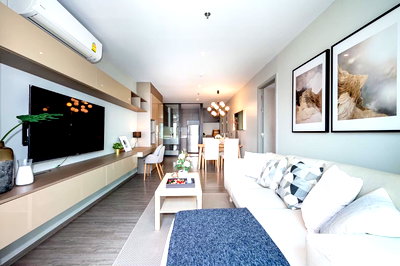 คอนโดให้เช่า : Rhythm Ekkamai Sukhumvit63 2Bedroom For Rent
