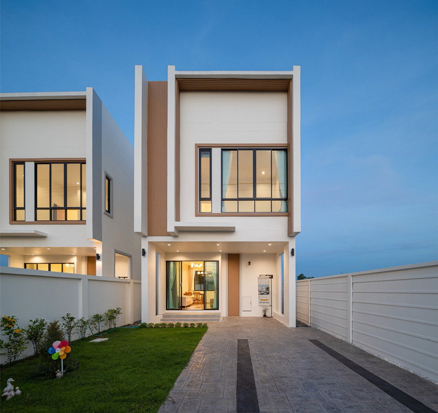 รูป Call : 095-935-1982 บ้านแสนรัก พาร์ควิว รามอินทรา มีนบุรี เฟสใหม่ หลังมุม - วิวสวน ใกล้เมือง ใช้ชีวิตสบายทุกวัน - รูปที่ 2/6